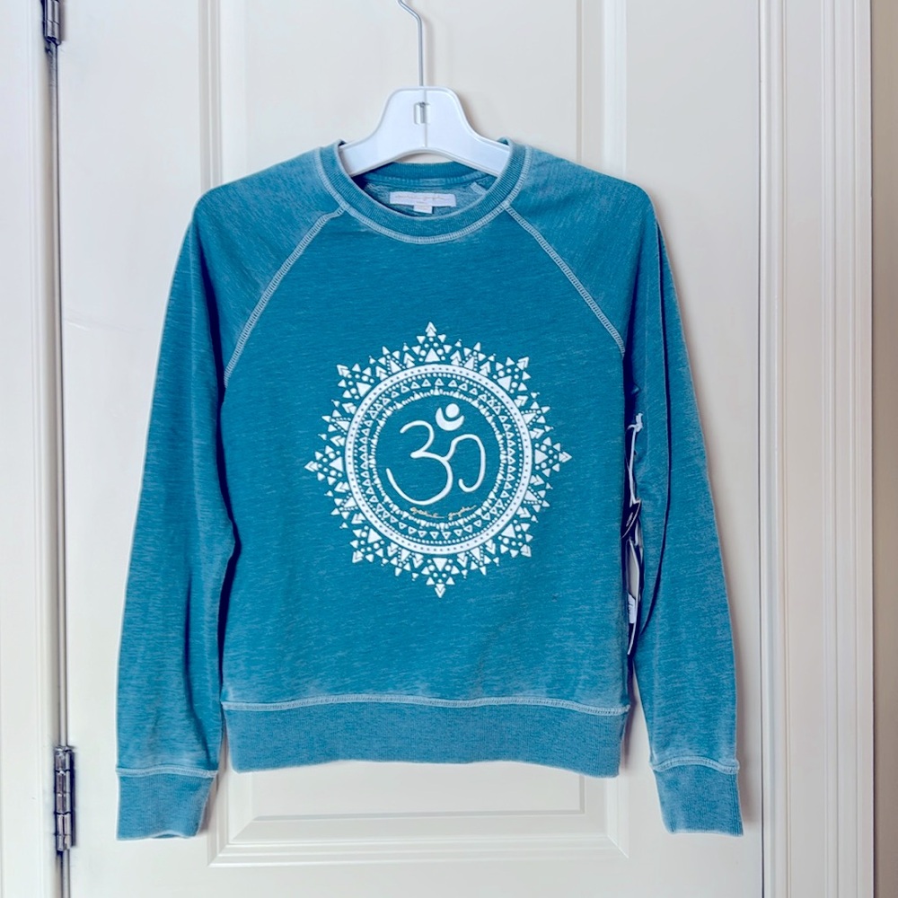 Spiritual Gangster Sacred Om Sweatshirt size small